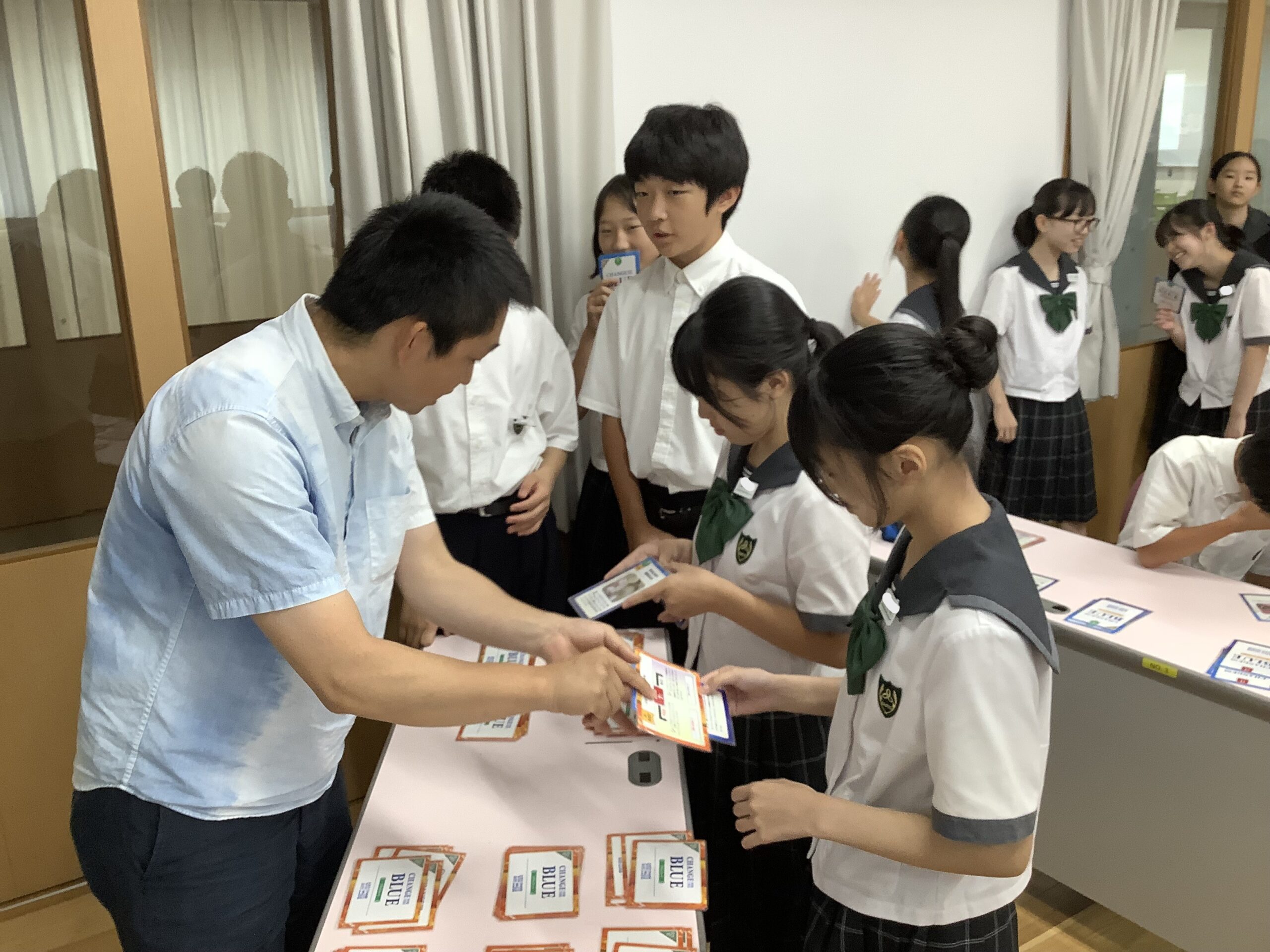 岡山県の私立学校にて出張環境学習の実施